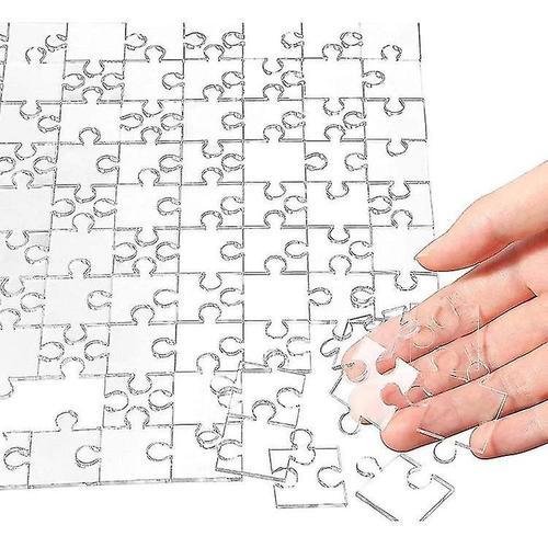 Puzzle Transparent Pour Garçons Et Filles, 200 Pièces, Amusant, En Acrylique Vierge, Jouets Transparents, Jeu De Puzzle Facile