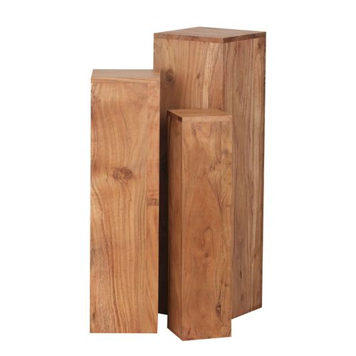 Tables Gigogne Bois Massif Table D'appoint Lot De 3 Table Basse Ensemble