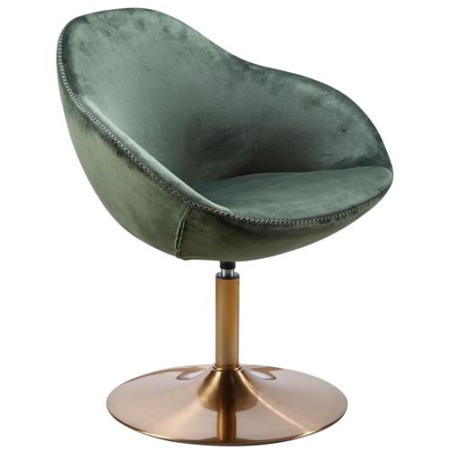 Chaise longue Tissu 70x79x70 cm Fauteuil club Tournante Salon Rembourrée