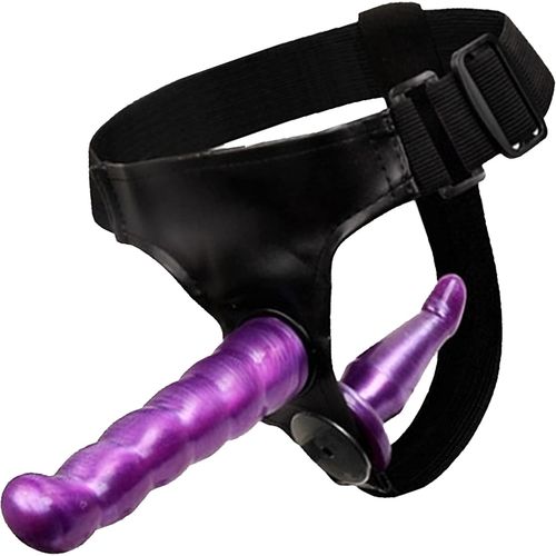 Godes Ceintures 17.5cm Et 12cm 2.3 À 3.9cm Double Pénétration Abs Tpr Plug Anal Gode Sex Toys Anals Gode Homme Pour Lesbiennes Et Couples Gode Ceinture Godemichets Double Gode Strap On Fops D24-10