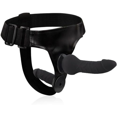 Strap On Ceinture Pour Femme,Réglable Pénis À Ceinture Pour Femme,Strap On Double Gode Avec 2 Godes En Silicone,Pour Homme Femme Couple Kit De Sextoys