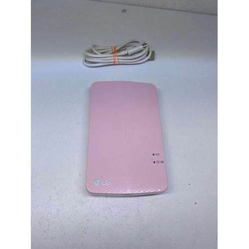 LG Imprimante Pocket Photo PD251 Rose - Imprimante Portable - excellent état