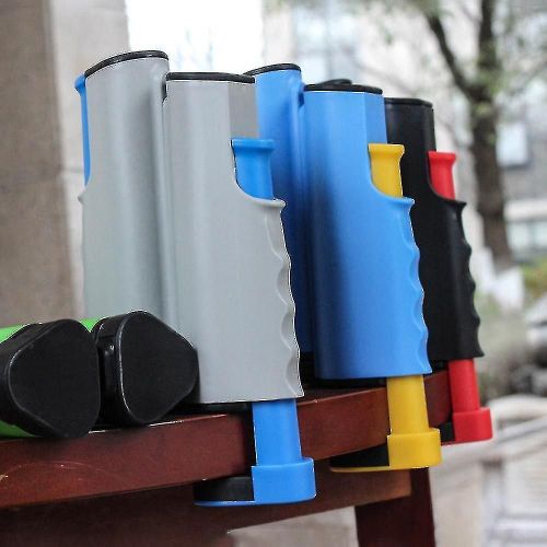 Support De Filet De Ping-Pong Rétractable Portable Pour Extérieur Et Intérieur (Bleu)