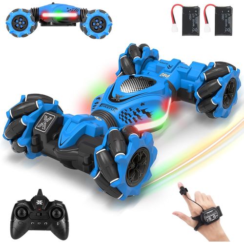 Voiture Telecommandé Enfant 2,4 Ghz Voiture Télécommandée,4wd Voiture Rc Offroad Voiture Téléguidée 1:24 Rc Car Avec Musique Et Lumières,Voiture Jouet À Offrir Aux Enfants De 4 Ans Et Plus-Générique