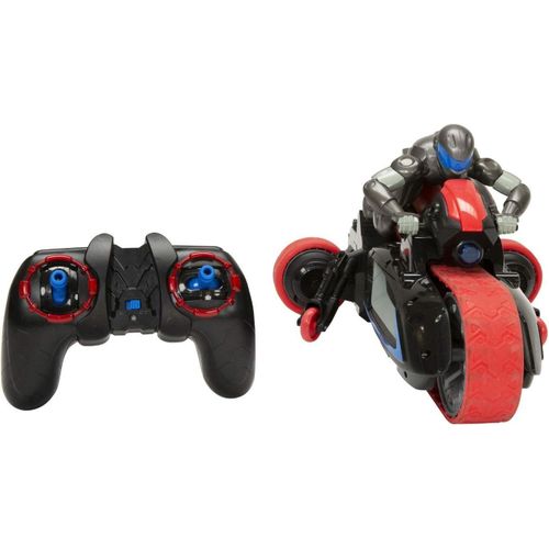 TERRATRAX-MOTO RADIOCOMMANDÉE-Tout-Terrain à Rotation 360° Drift et Dérapage Haute Vitesse et Précision avec Batterie Rechargeable-Jouet Enfant à Partir de 8 Ans