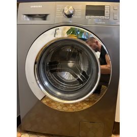 Cause déménagement, vends lave linge Samsung Gris 7kg - technologie Ecobubble lavage à froid - dimensions :  L60 X H85 X P55 Très bon état