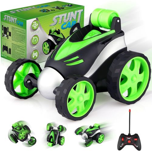 Mini Voiture Télécommandée Cascade,360°Rotation RC Car Radiocommandee Jeux Jouet Enfant Garçon Fille 3 4 5 6 7 Ans Cadeau Anniversaire Noel