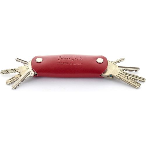 Porte-Clés En Cuir (Rouge)