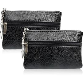 Lot de 2 sacs à clés-Étui pour clés de voiture-Convient pour les clés de maison,clés de voiture,porte-monnaie,peut également être utilisé comme cadeau