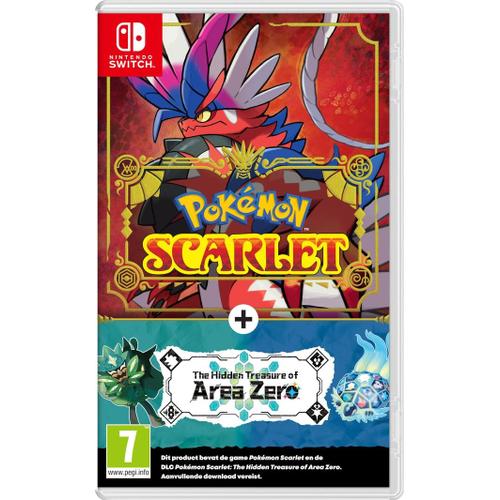 Pokémon Écarlate Pass D'extension Le Trésor Enfoui De La Zone Zéro Switch