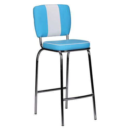 Tabouret De Bar Chaise De Bar 40x110x38cm Tabouret Bistro Retro Amérique