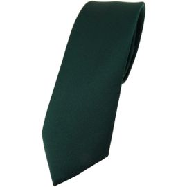 Cravate Fine Unie - Largeur De La Cravate : 5,5 Cm