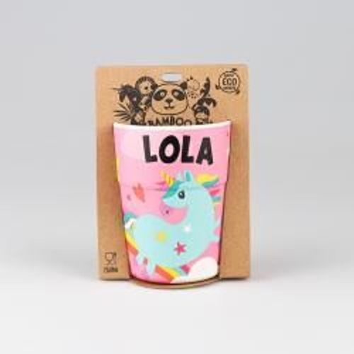 Gobelet Tasse Prénom Lola Bambou Panda Team