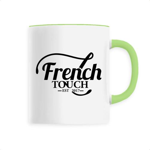 Mug "La French Touch" - Confectionné En France - Tasse Originale En Céramique - Cadeau Anniversaire French Touch Original Rigolo