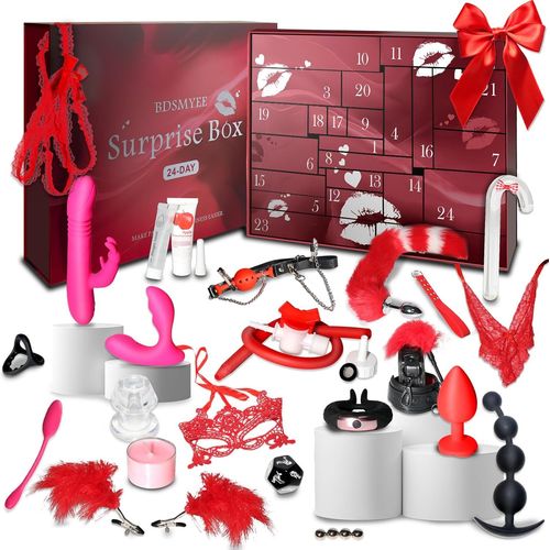 Calendrier De L'avent Sextoy 2024-Coffret Sextoy¿S Pour Couple-24 Pièces Jouet Adulte Couple-Sex Toy¿S Couple-Objet Sexuelle Adulte Couple Pour Faire L'amour