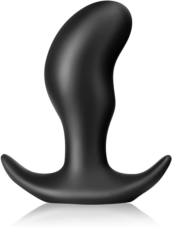 Plug Anal Souple Avec Base Évasée,Stimulation Du Point G Et De La Prostate,Jouet Sexuel Anal Et Vaginal Pour Hommes Et Femmes (L)