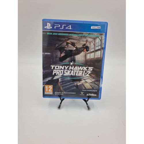 Jeu Playstation 4 Tony Hawk¿S Pro Skater 1+2 En Boite, Sans Notices (Boite Abîmée)
