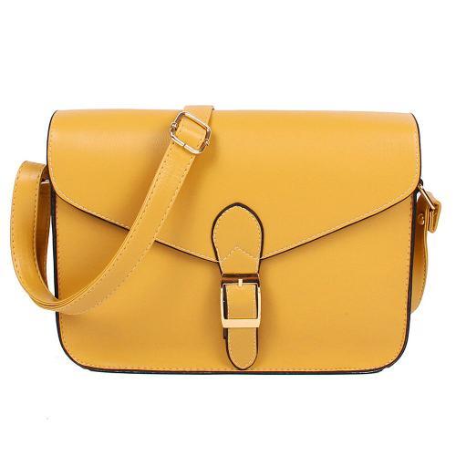 sac A main de messager sac d'enveloppe du style preppy retro sac A bandouliere de haute qualite mallette jaune