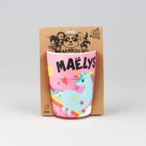 Gobelet Tasse Prénom Maëlys Bambou Panda Team