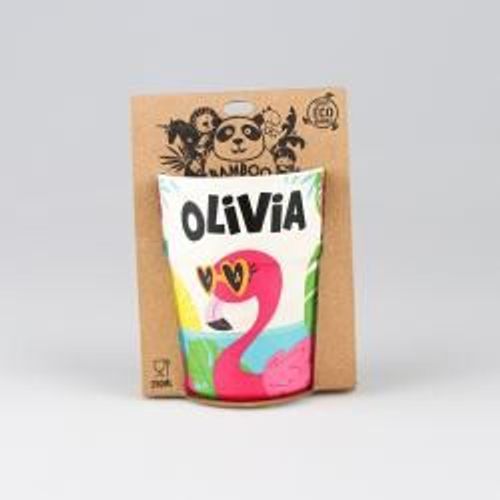 Gobelet Tasse Prénom Olivia Bambou Panda Team