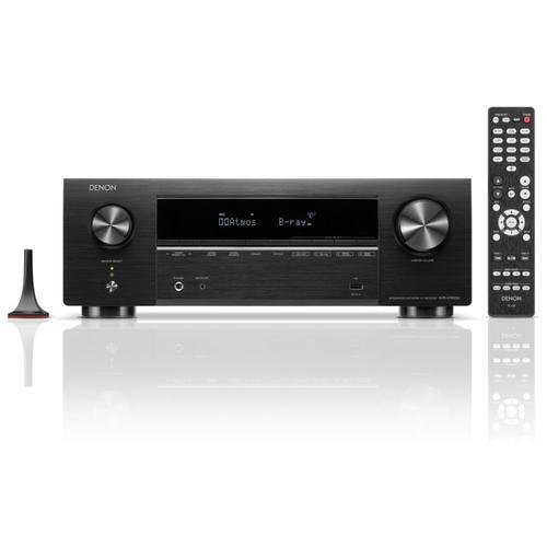 DENON AVR-X1800H DAB Ampli 7.2 7x 145W, FM/Internet radio/DAB+, Dolby TrueHD/Dolby Atmos/DTS HD - Noir