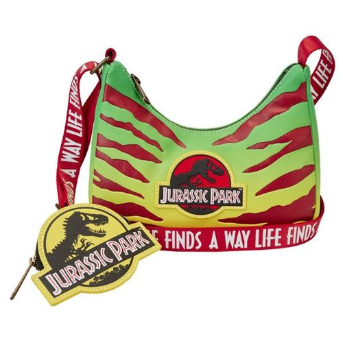 Loungefly: Jurassic Park 30th Anniversary Life Finds A Way Cross Body