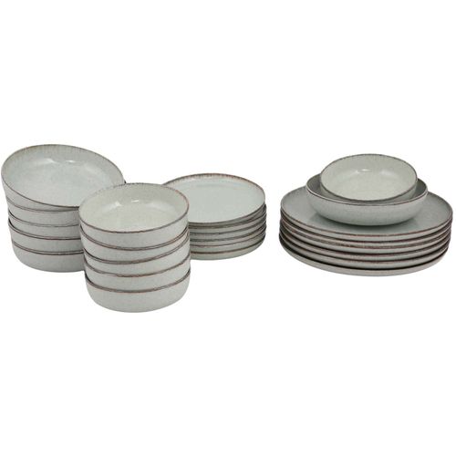 Service De Table En Porcelaine Point 24 Pièces