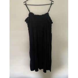 Robe Longue Noire H&M Taille Xxl/48
