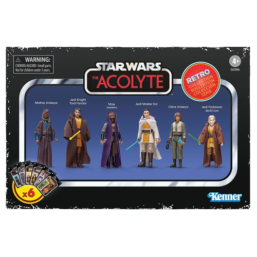 HASBRO Star Wars Retro Collection Star Wars: The Acolyte Multipack de figurines
