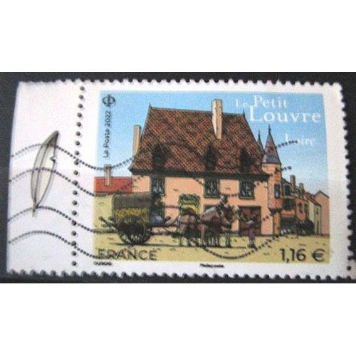 2022. F5617: Le Petit Louvre (+ Bord De Feuille Imprimé).