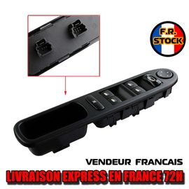 Bouton Commande Interrupteur De Leve Vitre Avant Gauche Peugeot 6554kt 6554ks