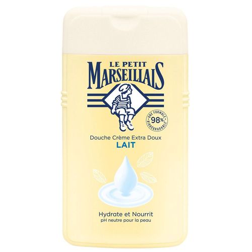Le Petit Marseillais - Douche&bain Crème Extra Doux, Lait, 250ml De Douche 