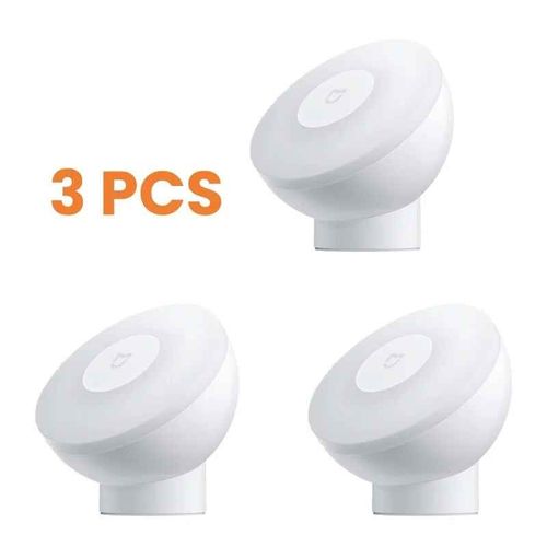 XIAOMI-Lampe de nuit ATA JIA,avec détecteur de mouvement,luminosité réglable,capteur de lumière humaine intelligent,pour chambre à coucher,version 2 - Type 3 PC