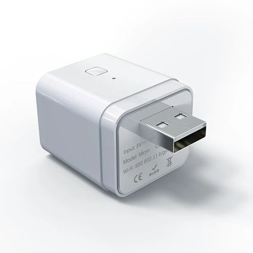 ONENUO-Adaptateur micro USB intelligent Tuya,mini commutateur d'alimentation,5V,WiFi,avec Alexa Hey Google Alice pour maison intelligente - Type ZHQ01 #B