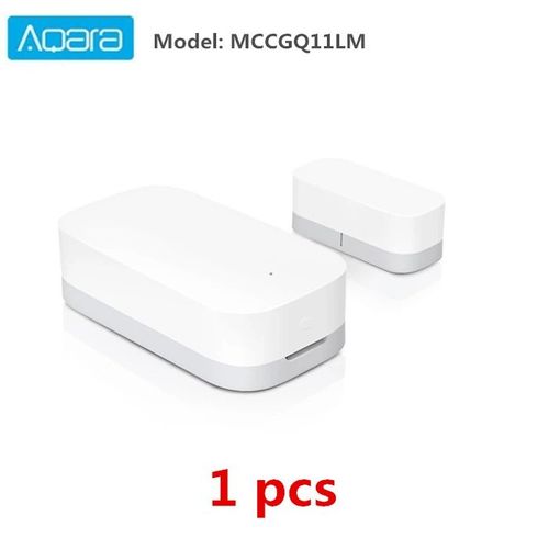Aqara-Capteur de porte et fenêtre intelligent,connexion sans fil Zigequation,fonctionne avec Mi Home HomeKit pour Android et iOS - Type 1 Pcs