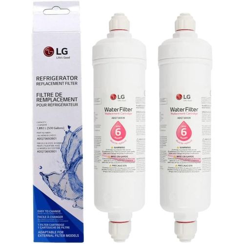 Adq73693901 Lot De 2 Cartouches De Filtre À Eau De Rechange Pour Réfrigérateur