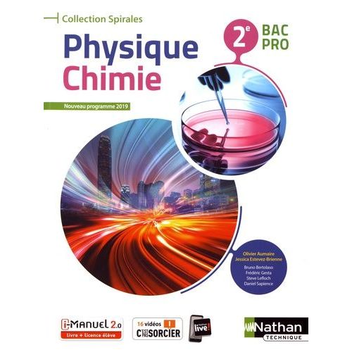 Physique Chimie 2e Bac Pro Spirales