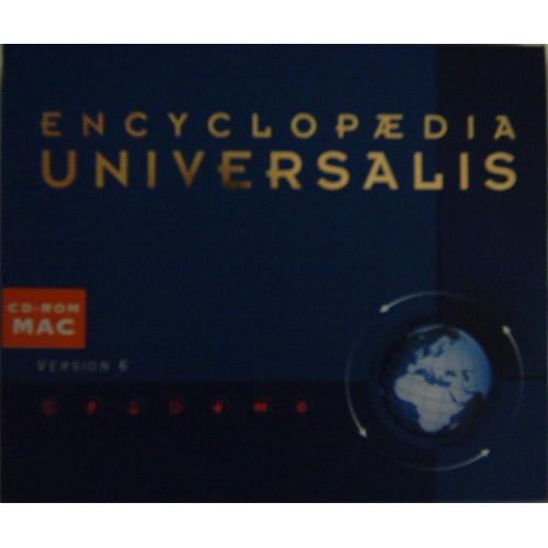 Encyclopaedia Universalis Version 6 Mac