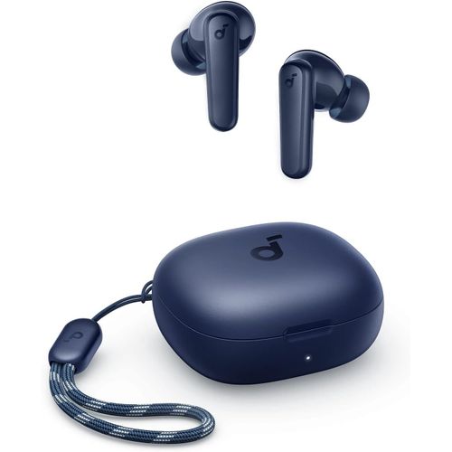 KYAOAYO-Soundcore By Anker P20I Ecouteurs Bluetooth Sans Fil, Écouteurs Sans Fil Bluetooth 5.3, Conducteurs 10Mm, Grosses Basses, 30H De Lecture, Étanchéité Ipx5, Eq Via App, 2 Micros(Bleu) (Recondit