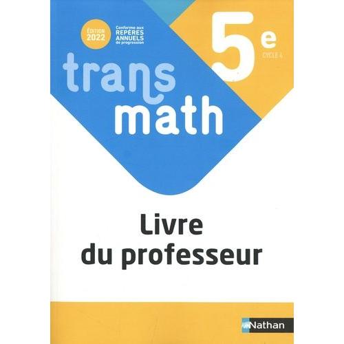 Transmath 5e - Livre Du Professeur