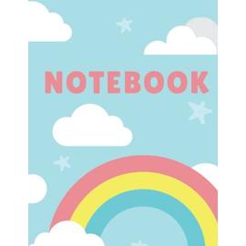 Sketchbook: Cute Unicorn Kawaii Sketchbook for Girls with 100+ Pages of  8.5x11
