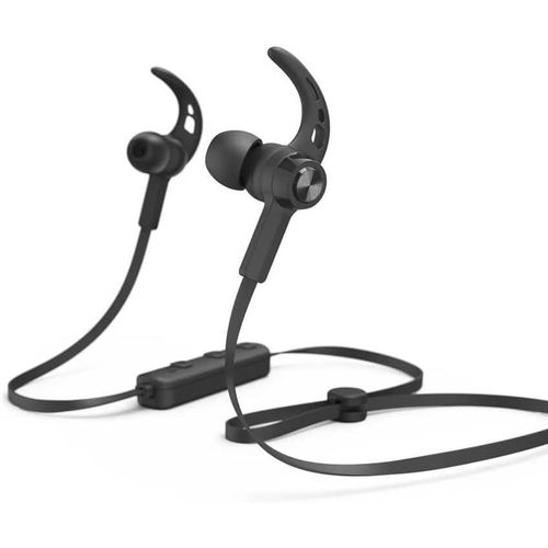 KYAOAYO-Ecouteurs Sans Fil Tour Du Cou Freedom Run (Casque Bluetooth Intra-Auriculaires Tour D'Oreille Avec Micro, 6H D'Autonomie, Idéal Sport, Course, Vélo, Gym, Contrôle Vocal) Noir