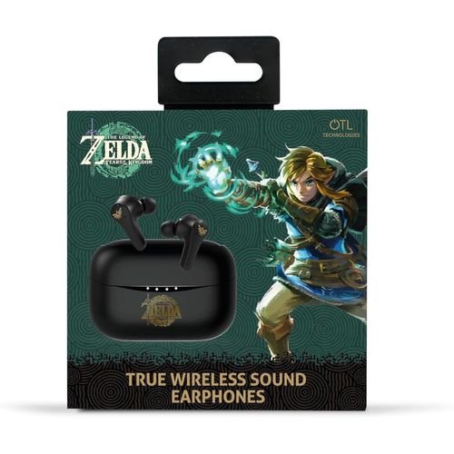 KYAOAYO-couteurs Sans Fil The Legend Of Zelda Tears Of The Kingdom Tws Wireless Earphones Noir
