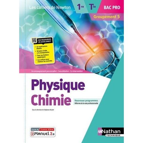 Physique Chimie 1re/Tle Bac Pro Groupements 5 Les Cahiers De Newton