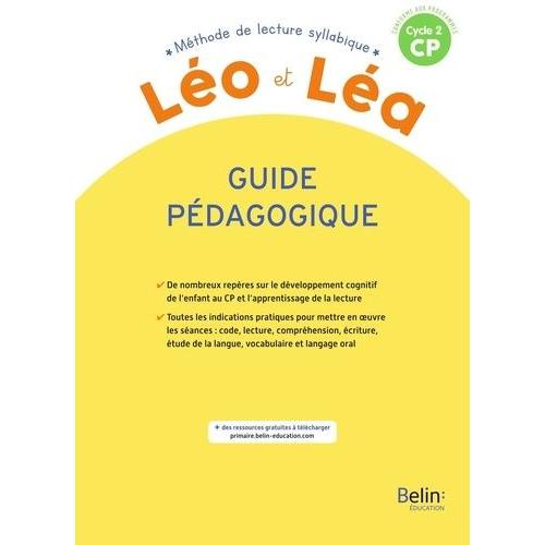 Méthode De Lecture Syllabique Cp Cycle 2 Léo Et Léa - Guide Pédagogique