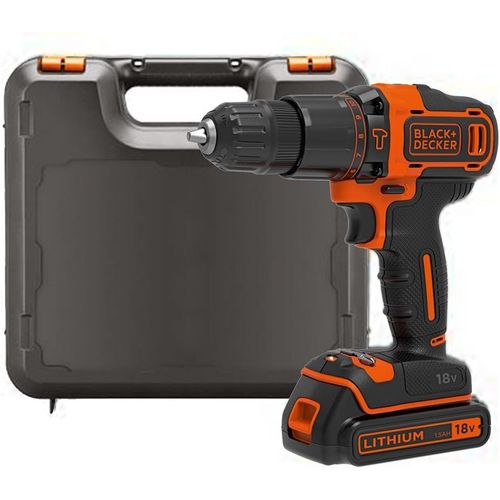KYAOAYO-Marteau Perforateur Sans Fil 18V, Batterie 1.5Ah, Chargeur 400Ma, Mallette, Bdchd18K-Qw
