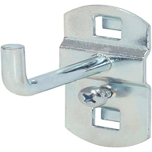 KYAOAYO-860.0809 - Crochet 90° 35Mm Ø6Mm - Epaisseur Du Plateau 1,5 Mm - Vis De Fixation Inclus - Zingué