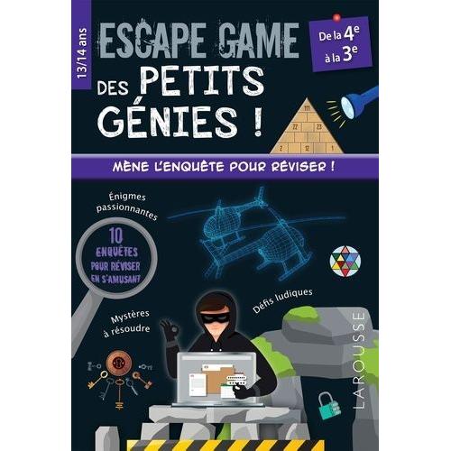 Escape Game Des Petits Génies ! - De La 4e À La 3e