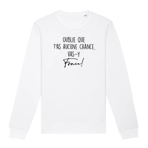 Sweat "Jean-Claude Dusse: Vas-Y Fonce!" - Unisexe - Confectionné En France - Coton 100% Bio - Cadeau Anniversaire Film Et Série Humour Original Rigolo