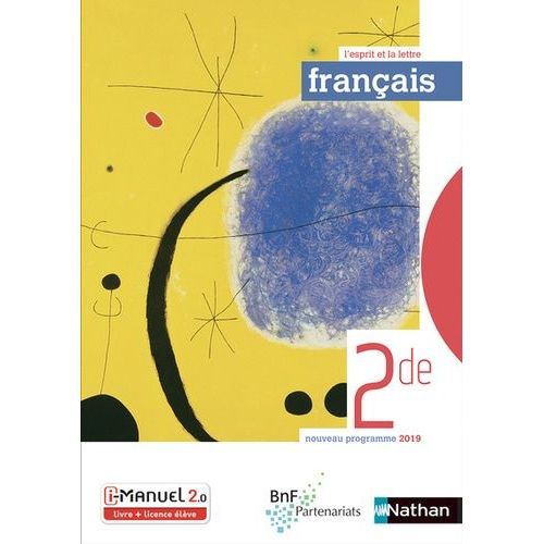 Français 2de L'esprit Et La Lettre